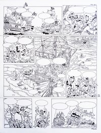 Eddy Ryssack - Colin Colas "Les Montagnards sont là" Planche 38 - Comic Strip