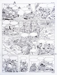 Eddy Ryssack - Colin Colas "Les Montagnards sont là" Planche 38 - Planche originale