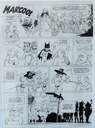 Christian Darasse - Planche originale "Les Minoukinis" - Comic Strip