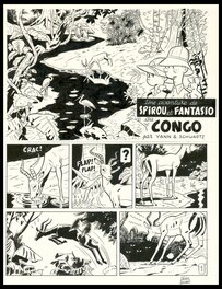 Planche originale - 2016 - Spirou et Fantasio: Le Maître des Hosties Noires