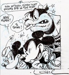 Mickey, Minnie et Pat Hibulaire