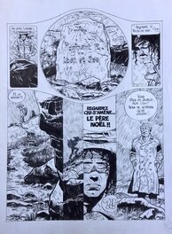 Planche originale - 1978 - Jonathan : L'espace bleu entre les nuages