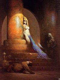 Frazetta - Egyptian Queen Frazetta - Egyptian Queen