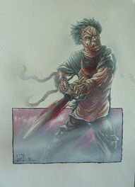 Juapi - Leatherface - Original Illustration