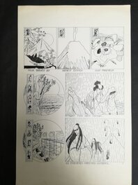 sanchez - Manga Ashina mia - Planche originale