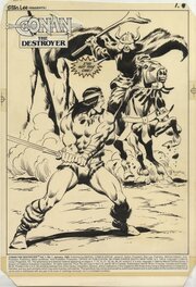 John Buscema - Conan the destroyer - Comic Strip