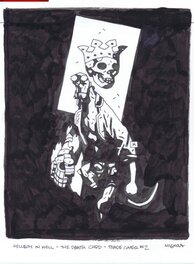 Mike Mignola - Hellboy in Hell #2 The Death Card TPB - Planche originale