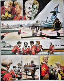 Don Lawrence - The Trigian Empire - De Fatale Wijn - Look and Learn Magazine - Planche originale