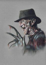 Wil Shrike - Freddy Krueger - Illustration originale