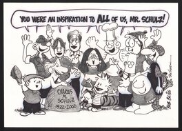 Bob Bliss - Charles Schulz Inspiration - Illustration originale