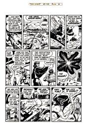 Will Eisner - The Spirit "WANCHU" p6 - Planche originale