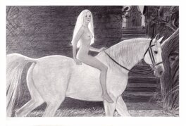 Andréi Arinouchkine - Lady Godiva - Original Illustration