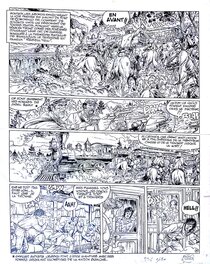 Michel Blanc-Dumont - La Jeunesse de Blueberry 12 (9), Dernier train à Washington, page 41 - Planche originale
