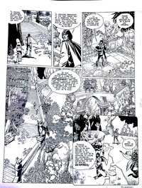 Julio Ribera - Le vagabond des limbes page - Planche originale