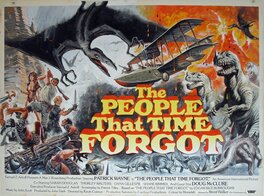 Tom Chantrell - The People That Time Forgot (1977) - Original Illustration