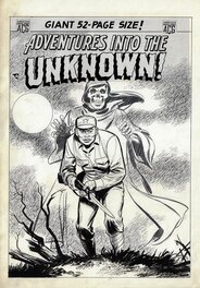 Ken Bald - Adventures Into the Unknown (1952) - Original Cover