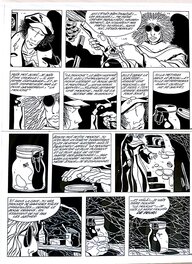 Didier Comès - Silence album page 54 - Planche originale