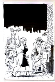 Will Eisner - The Spirit cover for Kitchen Sink comic book No. 20 - Original Cover