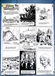 Hal Foster - Prince Valiant Sunday page 25.05.1947 - Comic Strip