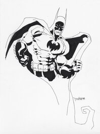 Tim Sale - Batman study - Original art