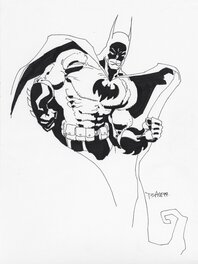 Tim Sale - Batman study - Œuvre originale