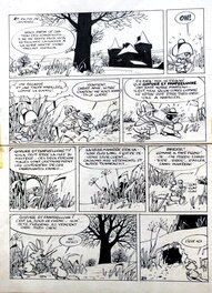 Raymond Macherot - Le retour de Chlorophylle - Planche originale