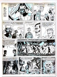 Hugo Pratt - Anna nella jungla page 108 - Planche originale