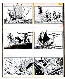 Hugo Pratt - Simbad il Marinaio page - Comic Strip