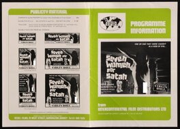Pressbook front & back covers (showing how the art looked with caption materials added) Pressbook front & back covers (showing how the art looked with caption materials added)