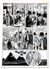 Jacques Tardi - Adele Blanc-Sec page - Planche originale