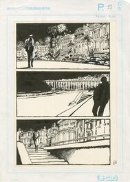 Edmond Baudoin - Baudoin - Salade niçoise - La Promenade des Anglais p10 - Comic Strip