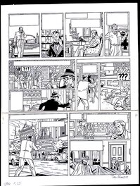 Ted Benoit - Blake and Mortimer page - Planche originale