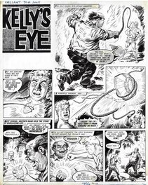 Francisco Solano Lopez - Kelly's Eye - episode 18 page 1 - Planche originale