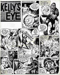 Francisco Solano Lopez - Kelly's Eye - episode 9 page 1 - Planche originale