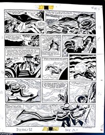 Hugo Pratt - L´ Ombra page - Planche originale