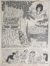 François Bel - Sidonie Fleurdepois - Planche originale