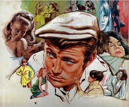 Tom Chantrell - The Idol (1966) - Illustration originale