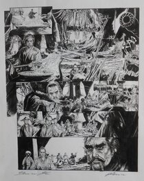 Federico Carlo Ferniani - La voie du Sabre-  Tome 1 - Planche originale