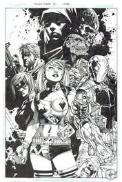 Jim Lee - Suicide Squad - Planche originale