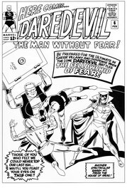Bruce McCorkindale - Daredevil # 6 cover - Couverture originale