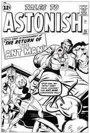 Bruce McCorkindale - Tales to Astonish # 35 cover - Original Cover