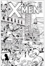 Bruce McCorkindale - X-Men # 11 cover - Couverture originale