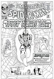 Bruce McCorkindale - Amazing Spider-man # 19 cover - Couverture originale