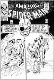 Bruce McCorkindale - Amazing Spider-man # 37 cover - Original Cover