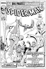 Bruce McCorkindale - Amazing Spider-man Annual # 1 cover - Planche originale