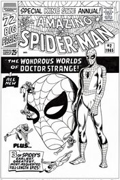 Bruce McCorkindale - Amazing Spider-man Annual # 2 cover - Original Cover