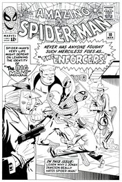 Bruce McCorkindale - Amazing Spider-man # 10 cover - Original Cover