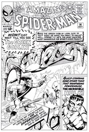 Bruce McCorkindale - Amazing Spider-man # 14 cover - Original Cover