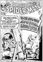 Bruce McCorkindale - Amazing Spider-man # 18 cover - Original Cover