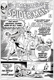 Bruce McCorkindale - Amazing Spider-man # 9 cover - Couverture originale